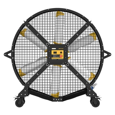 2 miljoni HVLS lielie mobilo sakaru ventilatori