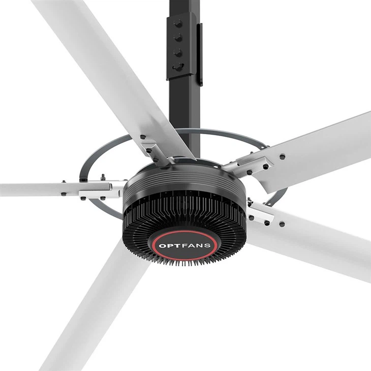 OPTFANS Giant Fans Large Industrial HVLS PMSM Fans For Outdoor