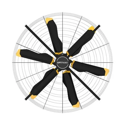 OPTFANS Lieli sienas ventilatori Lieli sienas ventilatori
